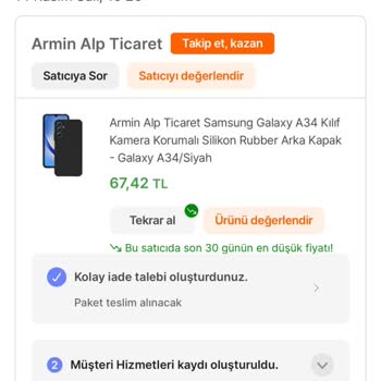 hepsiJET Hepsiburada Urunu Kapıdan İade Almıyor.