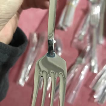 Jumbo Hasarlı Çatal Bıçak Takımı