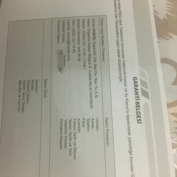 Kumtel Ankastre Set Sorun Çıkarttı