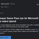 Xbox Game Pass Para İadesi