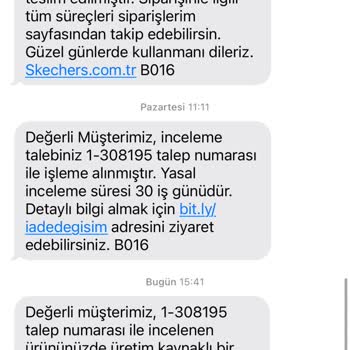 Skechers Ayakkabı Kenarlarında Kırılma