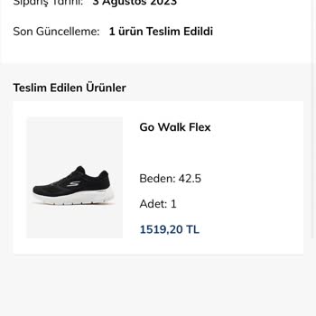 Skechers Ayakkabı Kenarlarında Kırılma