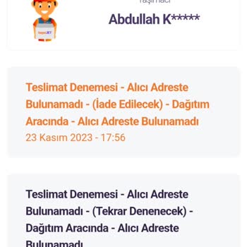 Hepsijet Kargomu Teslim Etmedi Haberim Olmadan İade Süreci Başlattı