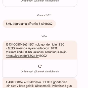 KARGOMsende Teslim Edilmeyen Paket