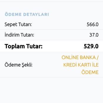 Aygaz Uygulamasından Verdiğim Tüp Siparişim