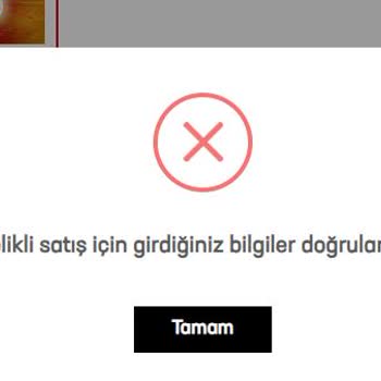 Passolig GS Bonus Kart İle Bilet Alamamak