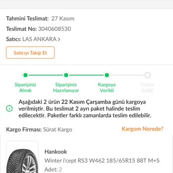 Sürat Kargo Sürat'sız Kargo Kargo Getiremiyor