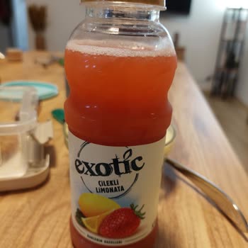 Exotic Meyve Suları Exotic Çilekli Limonatada Küf Tadı