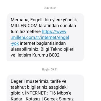 Millenicom Durduk Yere Habersiz Fiyat Yükselişi