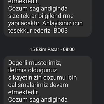 Vodafone Pay Ayrılmak İstediğimi İlettim