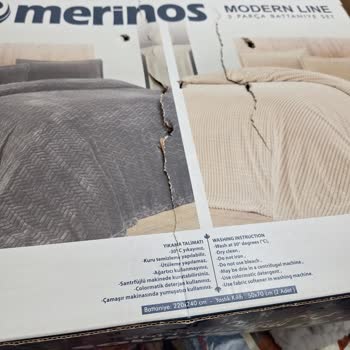Merinos Yastık Kılıfı Rica Ediyorum