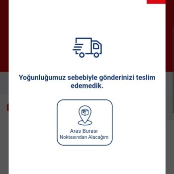 Aras Kargo 2 Saat İçinde Adresinizdeyiz Diyerek Gelmeyen Kargo