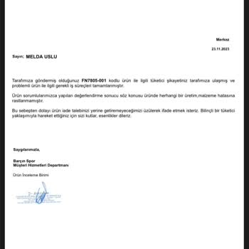 Nike Ayakkabı 1 Ay Olmasan Açıldı