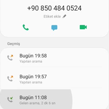 0850 484 05 24 Şüpheli Arama!
