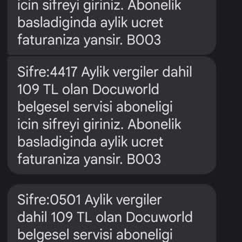 Vodafone Docuworld Belgesel Servis Aboneliği Ücreti