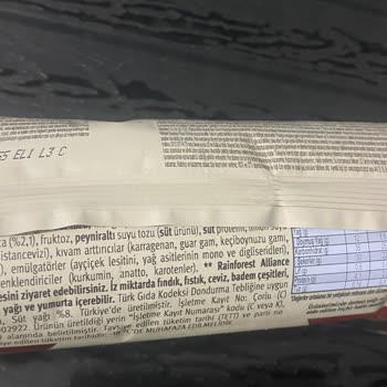 Algida Magnum Dondurma Bozuk Çıktı Acayip Bir Şekilde Paketi Şişti