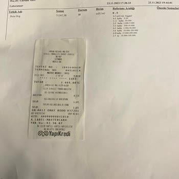 Medical Park Maltepe Hastane İkili Tarama Testi Diye Beta Hcg Yapıldı