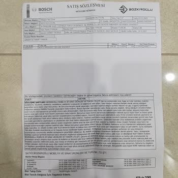 Bosch Marka Bulaşık Makinem Farklı Çıktı