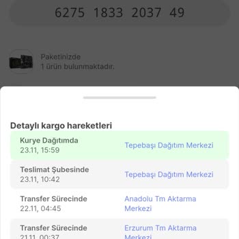 Hepsijet Kuryesi Nerede Kaldı?