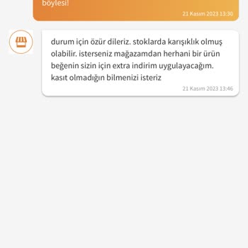 Trendyol Stokta Olmayan Ürüne Benzer Ürün Yollaması