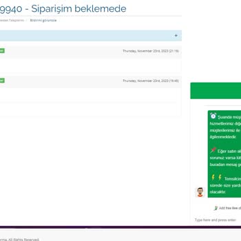 Serverkurma.com Bekliyorda Müşteri Temsilcisi Ve Destek Cevap Vermiyor