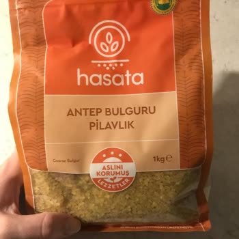 Hasata Pilavlık Bulgur Ambalaj Kokusu Sinmesi