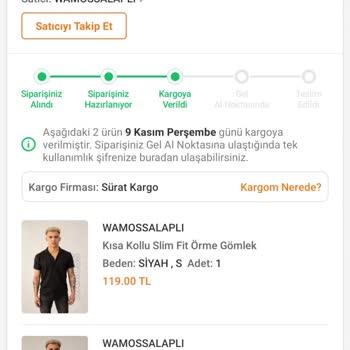 Sürat Kargo Adlı Kargo Firmasının Sorumsuzluğu!.
