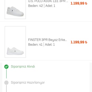 In Street Siparişim 12 Gündür Hazırlanıyor