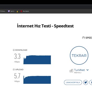 TurkNet Hız Ve Kopma Sorunlarım