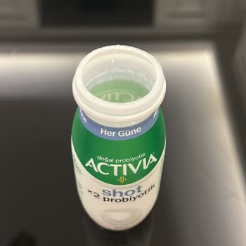 Activia Shot Şişesinin Yarısı Boş!