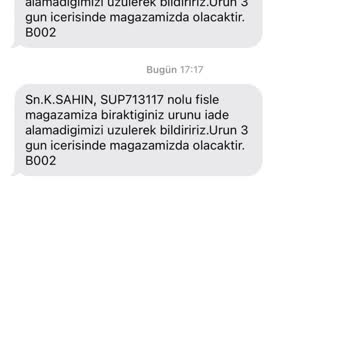 SuperStep Ürün Şikayeti Ve İlgisizlik