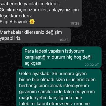 Alisverisim.airmaax Ayakkabılar Resmen Hayal Kırıklığı