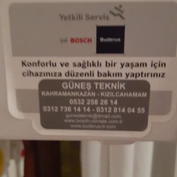 Bosch Termoteknoloji Kombi Petekleri Isıtmıyor