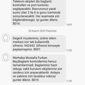 TurkNet İnternet Kurulum Hizmetinin Sağlanmaması