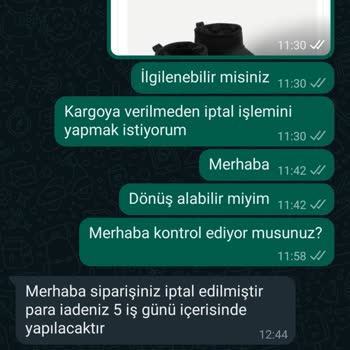 Nisantasishoes Para İadesi