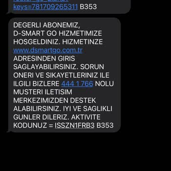 D-Smart Haksız Paket Değişikliği Ve İade Talebi