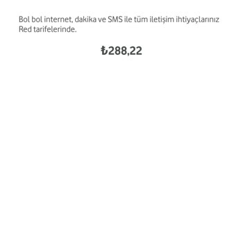 Vodafone Taahhüt Bitimi Fiyat