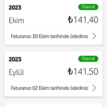 Vodafone Taahhüt Bitimi Fiyat