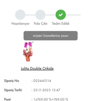 Taze Çiçek (tazecicek.com) Teslim Edilmemesi Yalandan Teslim Denilmesi