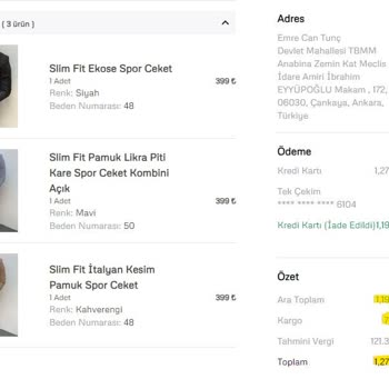 Modefendi Yazılım Hatası Müşteri Mağdur Edildi