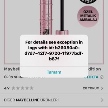 Watsons Sepetime Ürün Ekleyemiyorum Hata Veriyor