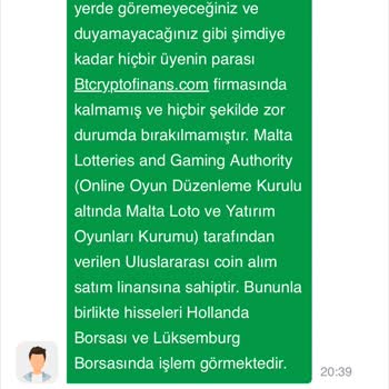 Telegram Üzerinden Kripto Para Alımı Ve Sahte Site Şikayeti