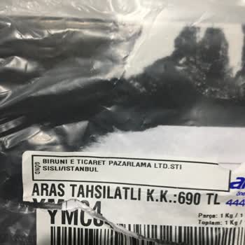 Biruni E-Ticaret Pazarlama (Şişli) İstediğim Ürünün Yerine Alakasız Bir Şey Geldi