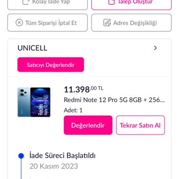 Pazarama.com Dan Satılan Kaçak Telefon