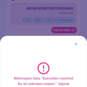Pancakeswap Token Satış Yapılamaması
