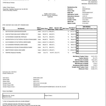 Zara Ürün İncelemeye Dahi Ürünün Arkasında Durmadı