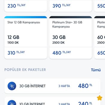 Turkcell Düşük Hizmetli Yüksek Fiyatlı Faturalı Tarifeler