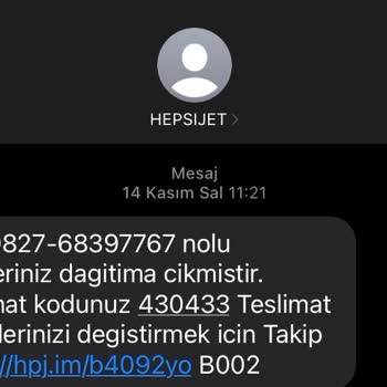 Hepsijet Firması Tarafından Mağduriyet