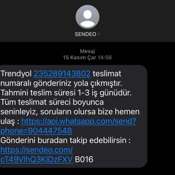 Sendeo Kargo Geç Gelmesi