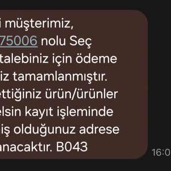 Boyner Hilltown Şubesinden Verilen Siparişin Eksik Teslimi